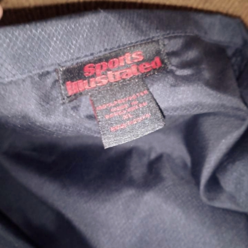 Sports Illustrated Jacket Blue Size XL